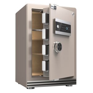 Smart WiFi security safe with fingerprint lock and touch control panel