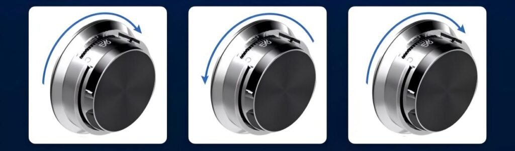 mechanical safe locking system